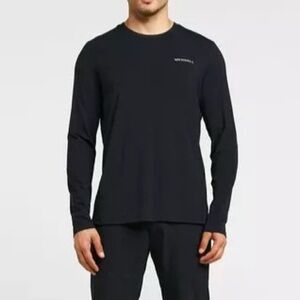 Merrell Nylon Spandex Long Sleeve Active Top